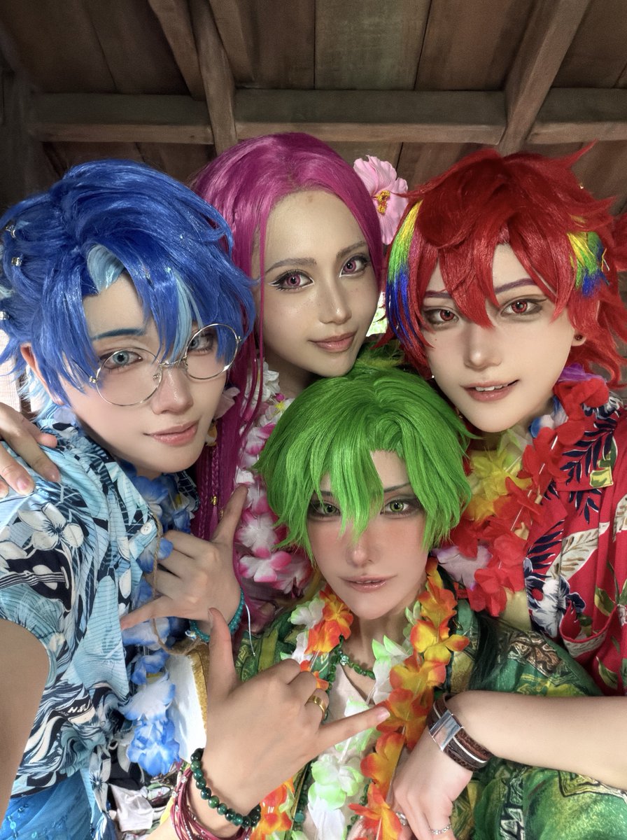 nimi_i_'s tweet photo. 今年も大好きな鳥さんたちで🌺🤙🏻  ̖́-
 #Dハロ仮装 #Dハロ仮装2026 https://t.co/rLJRtIziEP
