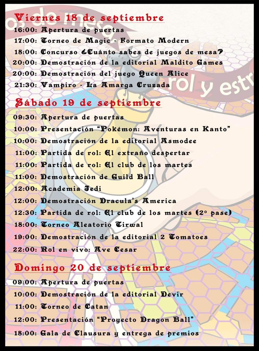 JornadasTIRWAL's tweet photo. ¡Buenos martes, simpatizantes del troquel!

Finalmente os podemos compartir el cartel y el programa de actividades definitivo para las Jornadas Tirwal, que como comentamos, llegan a su 13 edición.

¡Qué poquito queda ya! 🥹 https://t.co/n8WrJ6Xuej