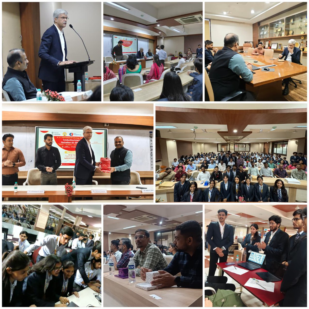 amarjitkene's tweet photo. It was wonderful to witness the enthusiasm, creativity, and technical spirit of our students as Dr. D. Y. Patil Institute of Technology, Pune conducted its Internal SIH 2026.

Dr. Amarjit Kene
SPOC, Smart India Hackathon 2026
Dr. D. Y. Patil Institute of Technology Pune.
#SIH2026 https://t.co/04pYbutlQm