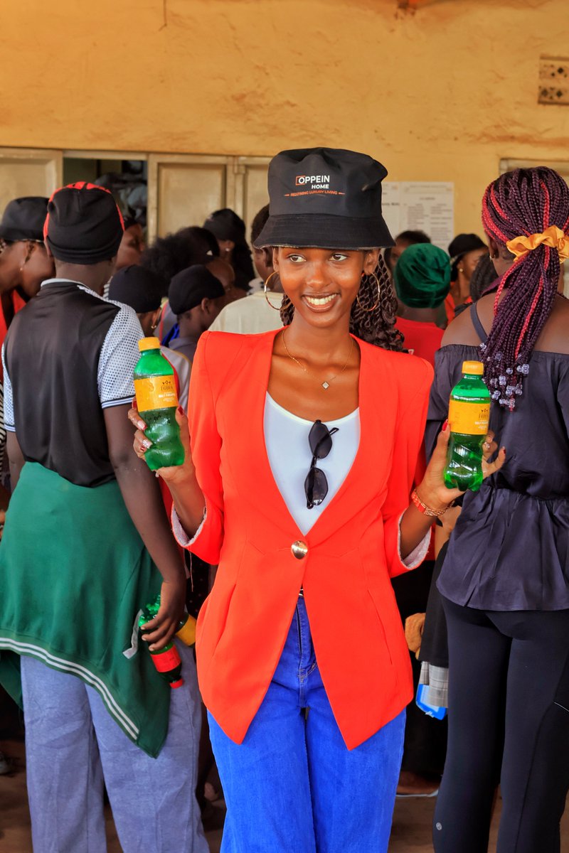 EvervessMaltUg's tweet photo. A moment from our outreach in Namuwongo with Miss Uganda 2026. Showing up, sharing our refreshing Evervess Malt, and standing with the next generation of confident young girls. 

#MakeEveryMomentGolden #MissUganda2026 https://t.co/Wt8YWbzUiq