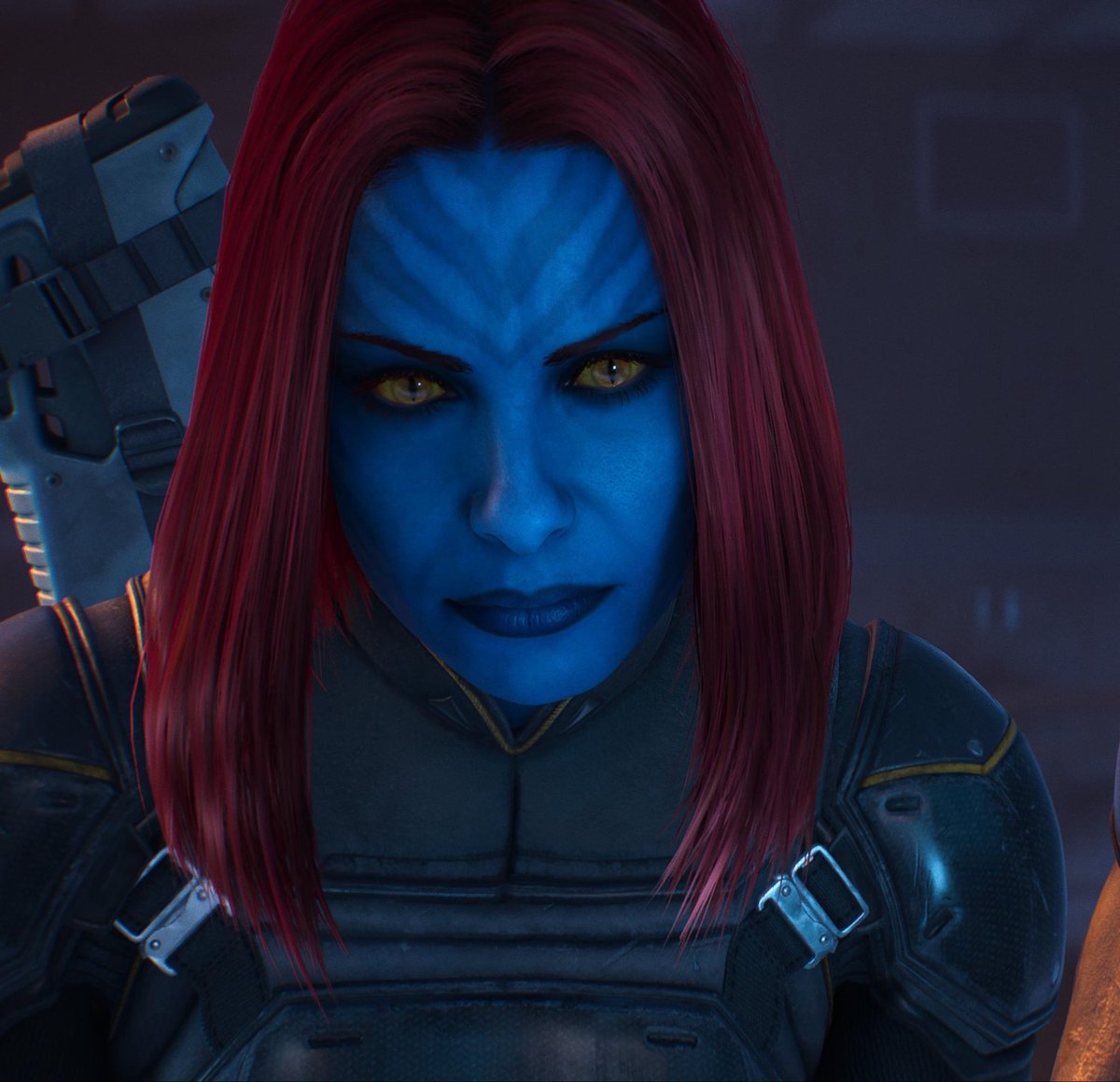 ReignOfPride's tweet photo. I think Mystique is very beautiful in this game https://t.co/N7BPHU7X1P