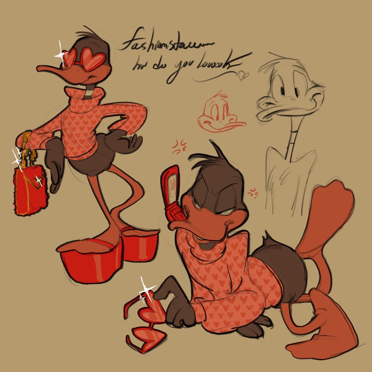 ploppymeep's tweet photo. Reposting more of my old #looneytunes art hi https://t.co/VDU3IMj2xD