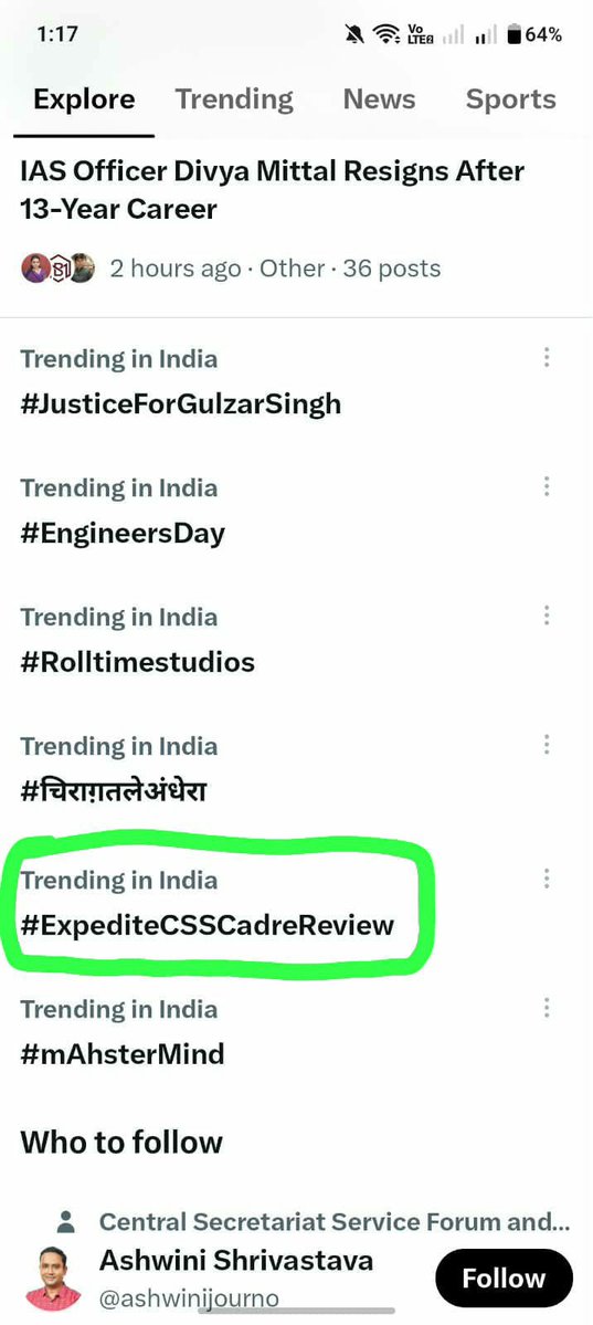 CSS_officers's tweet photo. We just ask for the machinery of govt to move.
@PMOIndia @Drjitendrasingh @DoPTGoI #ExpediteCSSCadreReview #चिराग़तलेअंधेरा
#ExpediteCSSCadreReview https://t.co/D3HmwsPzaF