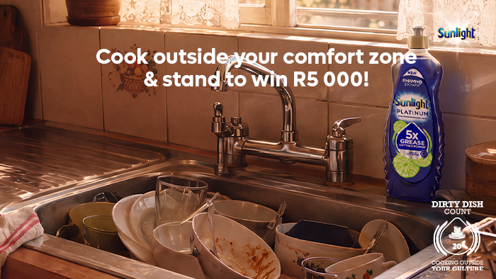 Radio2000_ZA's tweet photo. 🍲 Tried cooking outside your comfort zone? Tell us the story behind the dish, how many pots, plates &amp; utensils you used, tag @Radio2000_ZA  &amp; @Sunlight_ZA 
  and use #DirtyDishCount. 

Win R5,000 + R2,000 with proof of purchase! 💰🫧

📻#TheDriveConnection with @Mnisi__weMvula https://t.co/JrRQY1G0X6