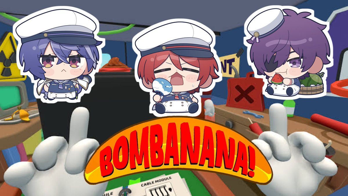 nidaimeaka's tweet photo. 本日20時～
友達を猿にして爆弾解除！たる部【BOMBANANA!】 https://t.co/VPdJD6icRf https://t.co/itkbxgIvCQ