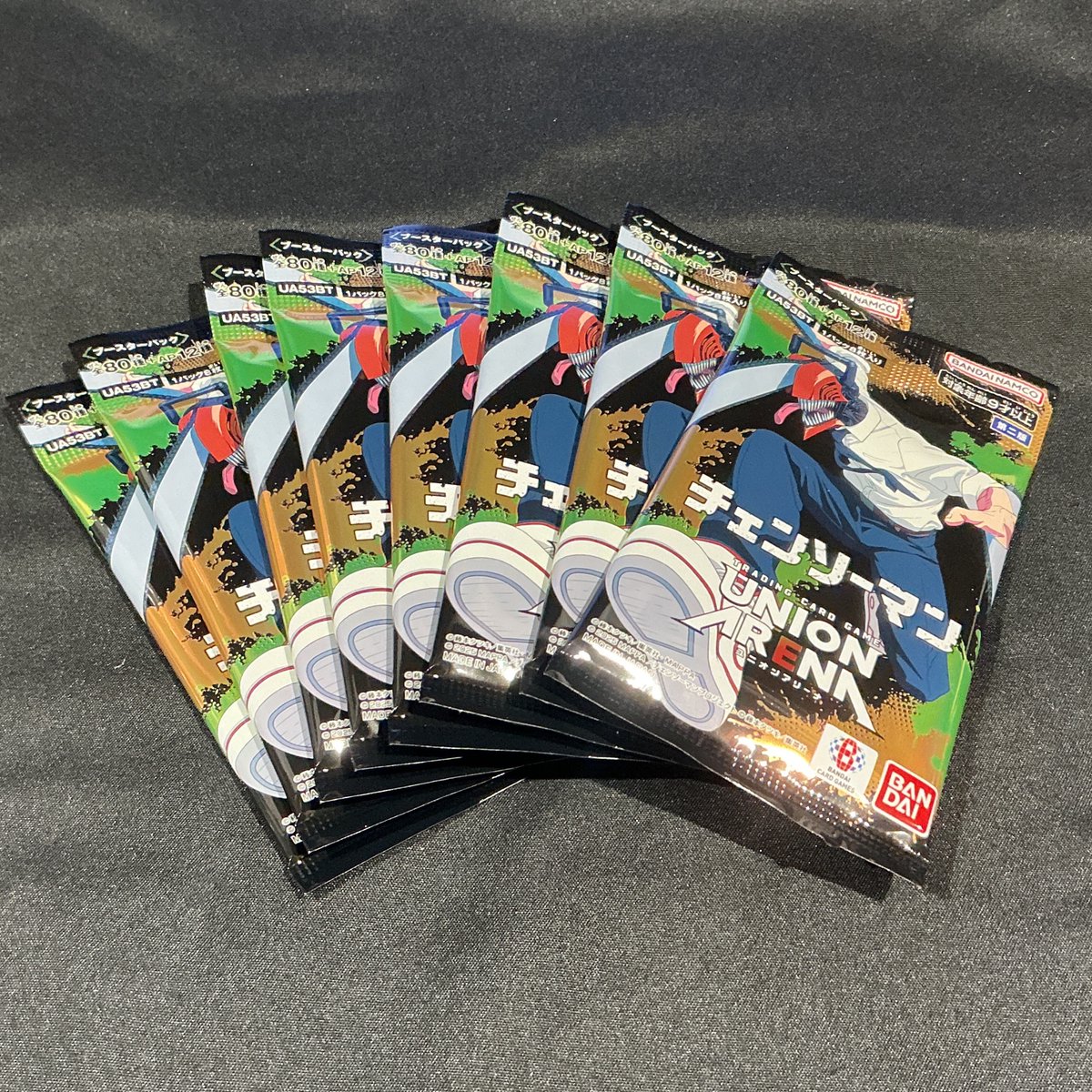sadaidoori_TCG's tweet photo. 【入荷情報】
#ユニオンアリーナ
・ブースターパック
『チェンソーマン』

こちらの商品再入荷いたしました！
ご来店お待ちしております！

◎入荷少量のためお１人様８パックまでの販売です。

※無くなり次第販売終了です。
※お電話での在庫のお問い合わせはご遠慮ください。

#TSUTAYA
#佐大通り https://t.co/y8CdYMCWhG