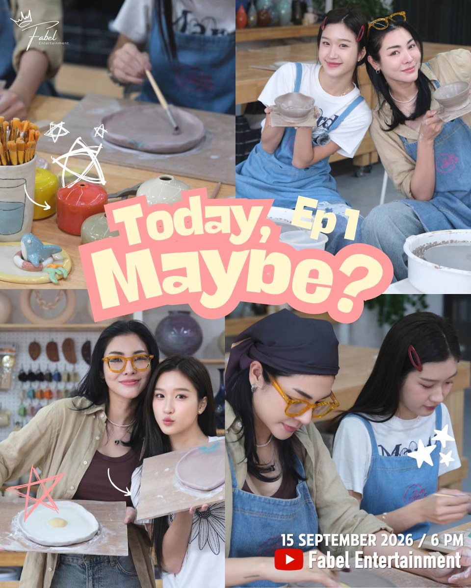 FFabel_Ent's tweet photo. 🌻🍑 Today, Maybe? | EP.1

🗓️ 15 September 2026
⏰ 6:00 PM (UTC+7)
📍 YouTube: Fabel Entertainment

#FayeAtom #FayePeraya #AtomPariya
#FabelEntertainment https://t.co/rHiM9JrCFC