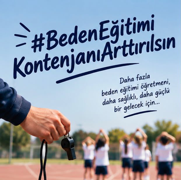 simysanli's tweet photo. @anadoluajansi #BedenEğitimiKontenjanıArttırılsın
#BedenEğitimiöğretmenliği5000Kontenjan
#İlkokullaraBedenEğitimiSözü
#maarifinkalbindebedeneğitimi https://t.co/UzbzWQBYtr