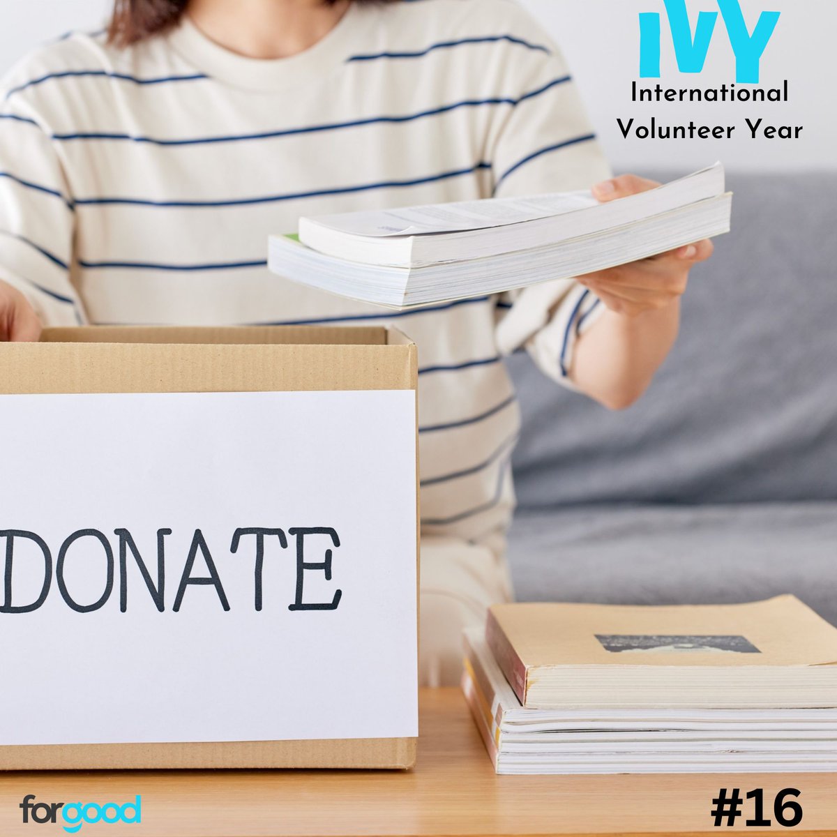 forgoodSA's tweet photo. Shelf check: which book have you finished that could begin a second chapter with someone else? Donate it to a Cause near you. https://t.co/1hS5PyRwav #26WaysToDoGood https://t.co/Fh4L3tFJ7U
