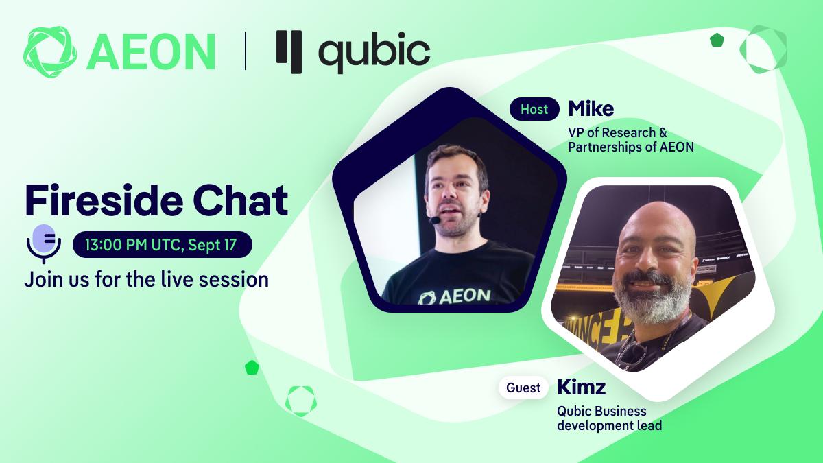 AEON_Community's tweet photo. 🚀 The Agentic Economy is coming. But where does Qubic fit in? Join @AEON_Community × @_Qubic_ for an exclusive X Space!

We’ll dive into AEON’s vision for the #AgenticEconomy, what’s next on the #AEON roadmap, how #Qubic’s decentralized intelligence could fit into this emerging narrative, and where #AI, decentralized networks, and payments are heading next.

🎁 $200 Reward Pool
$100 for 20 winners who follow @AEON_Community & @_Qubic_ + $100 for 5 selected questions about #Qubic

📅 Sept 17 | 13:00 UTC
🔗 Join the X Space: https://t.co/suUipHBtDU

Drop your questions, the proof of following and qubic-network:native address below! 👇