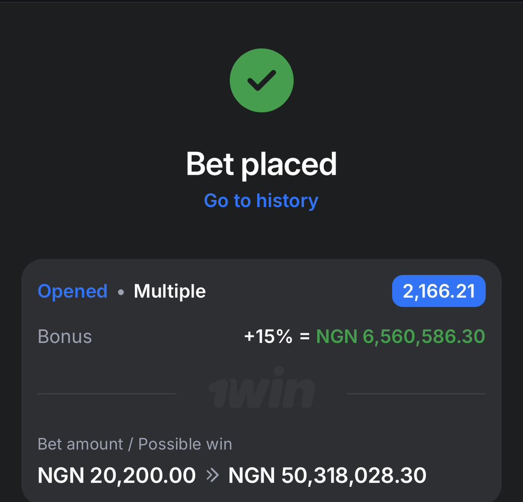 lordshipszn's tweet photo. Just 2k Odds
All today clean handicap picks
Coulda be 50million by the end of the day🏆🤑

Main Game Code: RgF3cxe8
Game Link 🔗 https://t.co/TlnV2NLeFu

240 Odds Edit 🍀 h3wvK2e3
https://t.co/FZlGvQ6AJA

55 Odds Edit 🍀 pvtCU04a
https://t.co/znjOiXuOCk

Register⬇️
🇳🇬 https://t.co/44jrFVwJyI
Register now and get 75% of your first deposit as Free Bet immediately🎁

How to Deposit on 1win⬇️
https://t.co/Mz66gZqIz7
Use “LORDSHIP” as promo code.