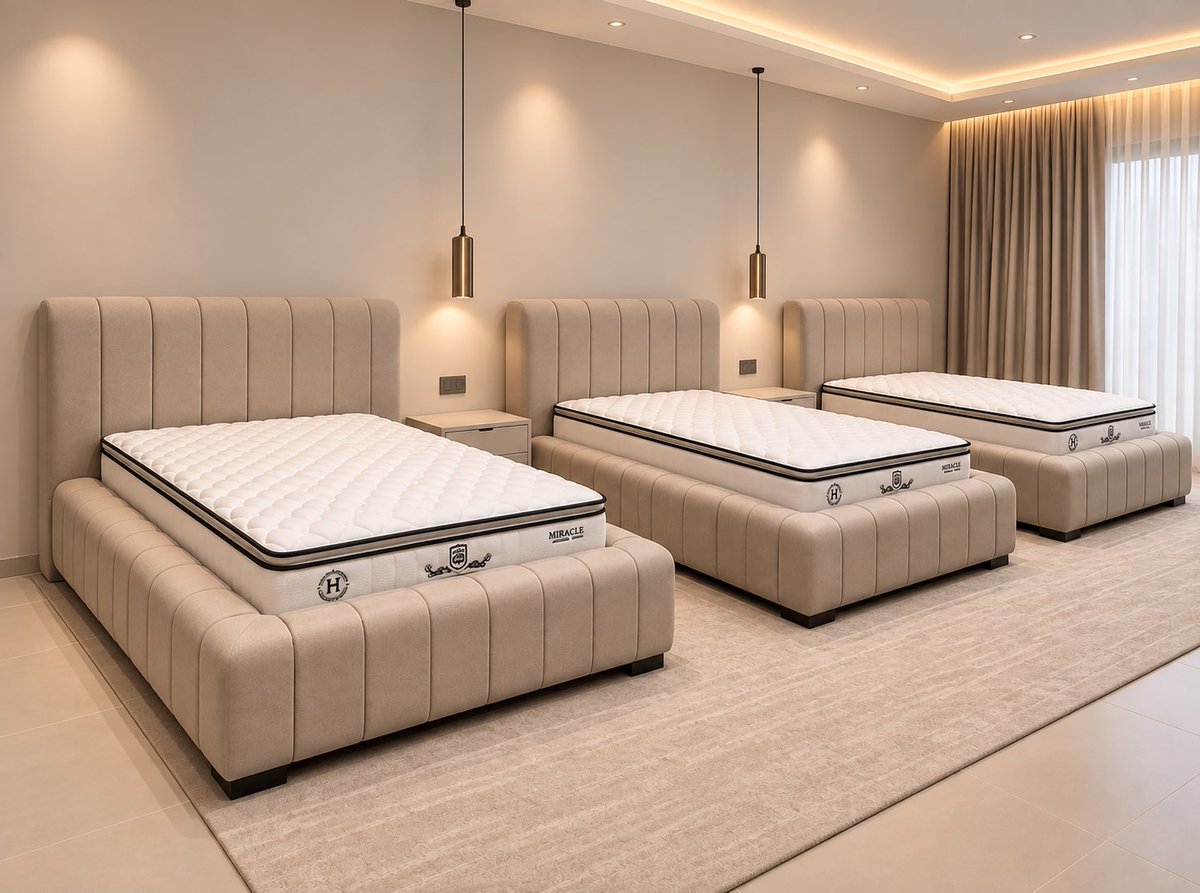 Muscat_Mattress's tweet photo. ✨ من أحدث تسليماتنا… سراير سنجل بتفاصيل مميزة
🤍 تصميم عصري وجودة تدوم

📞 للتواصل: 97181888
📍 متوفر بجميع فروع مراتب مسقط https://t.co/1V6heqoySs