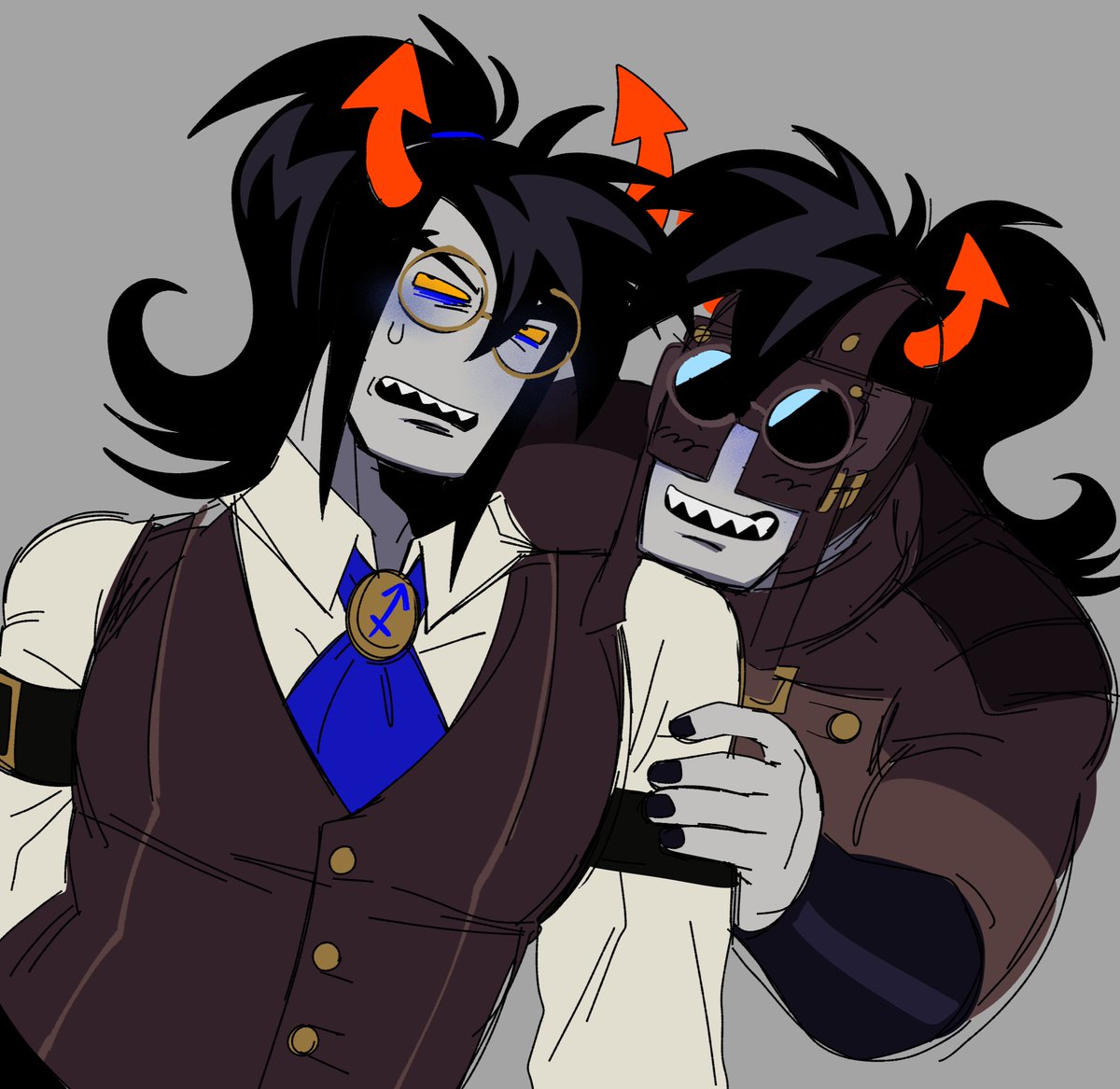 Mangjiaoo_'s tweet photo. Horuss posting...

#homestuck #horusszahhak https://t.co/EoQShHBHLg