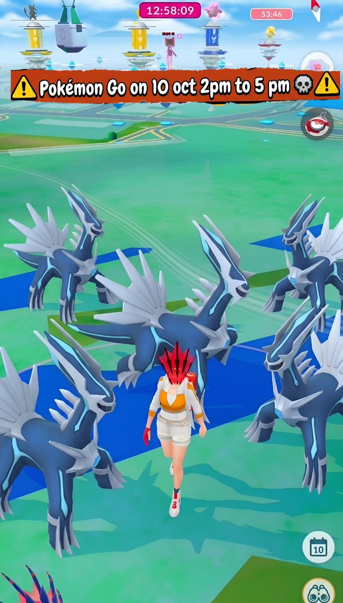 Ultragoobq35's tweet photo. POKÉMON GO JUST DROPPED A NEW TEASER! 👀🔥

📅 October 10, 2026
⏰ 2:00 PM – 5:00 PM local time

The featured Pokémon is still a mystery… 

Who do you think it will be? 👇

#PokemonGO #PokemonGOCommunityDay #PokemonGO2026 https://t.co/ebJDijkS9J