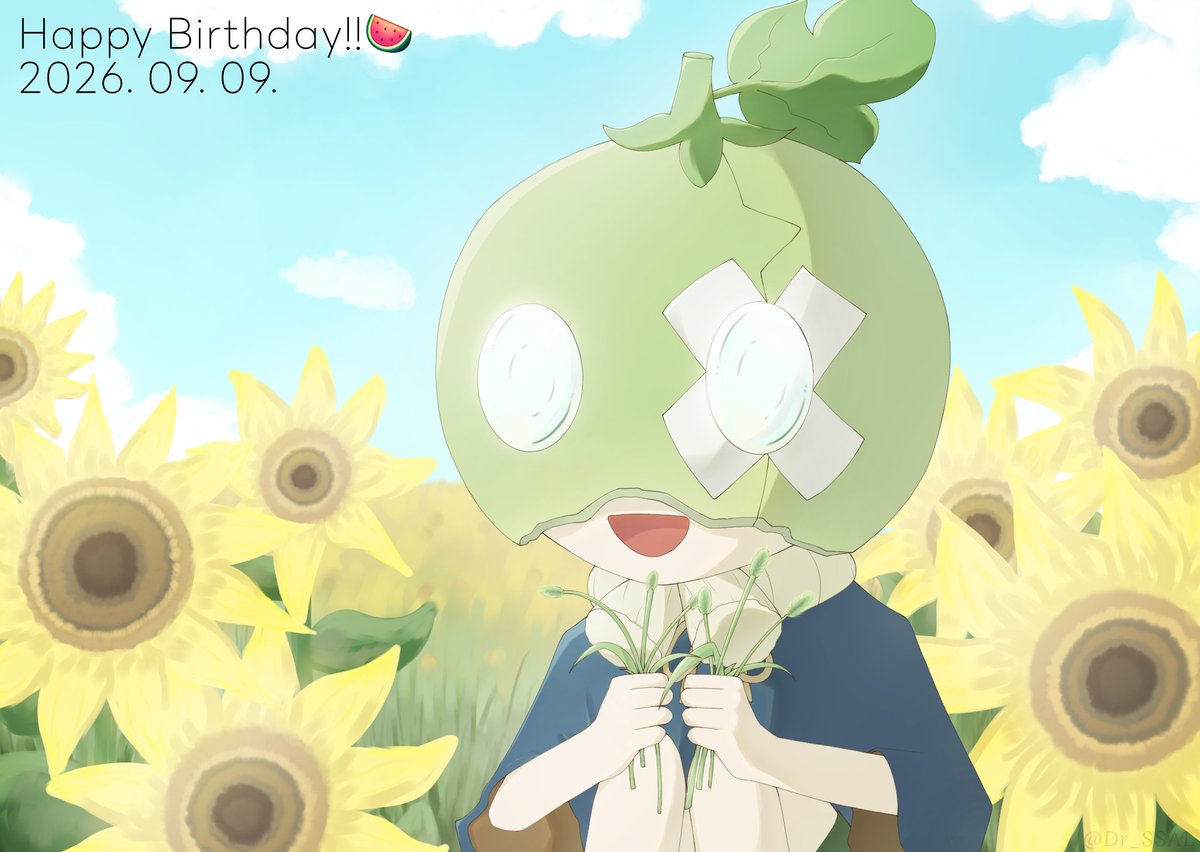 Dr_SSAL's tweet photo. #DrSTONEスイカ誕生祭
#スイカ誕生祭2026

스이카🍉 생일 축하해~!!🎉🎉 https://t.co/I3f8qoKgpa