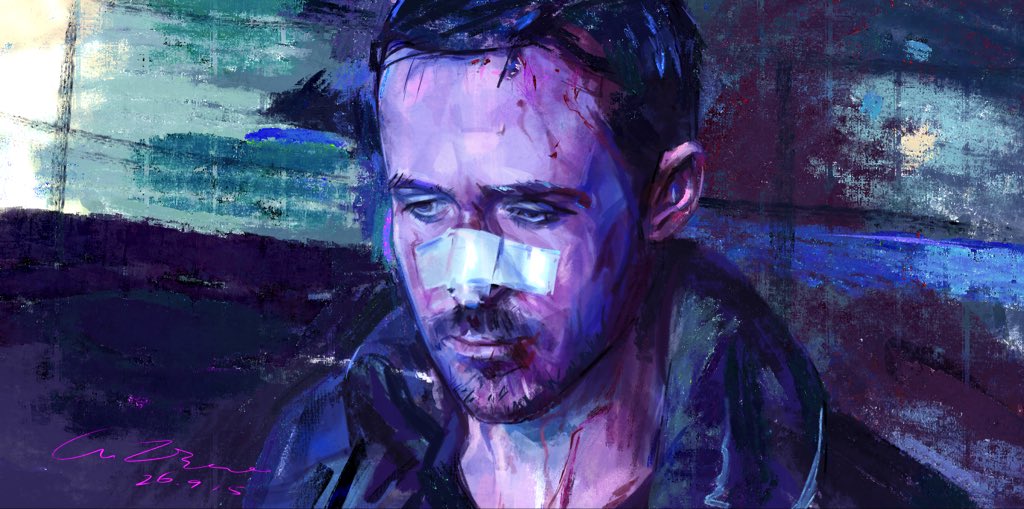 guziao1013's tweet photo. #bladerunner2049 #ryangosling #fanart https://t.co/oLh8scvLiP