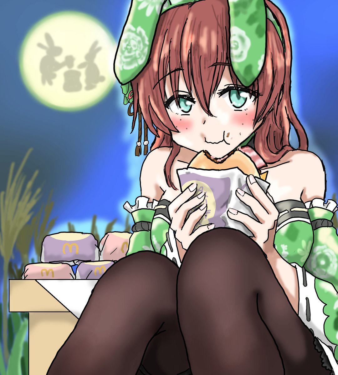 98hx82eHKjTFSU7's tweet photo. 月まで届け、👘🐰の魅力 https://t.co/guT6FGvpae