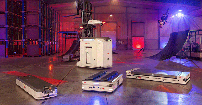 metalindustri's tweet photo. ¿Cómo serán las fábricas cuando los robots móviles puedan entender su entorno y tomar decisiones en tiempo real? Mañana, 16 de septiembre, publicamos en @Metalindustria la videoentrevista con Alfonso González, Global Head of AMR en @ABBRobotics 
Hablamos de AMR, IA, navegación Visual SLAM 3D y del futuro de la intralogística inteligente.
🎥 Mañana en Metalindustria.
#AMR #Robótica #Automatización #ABBRobotics