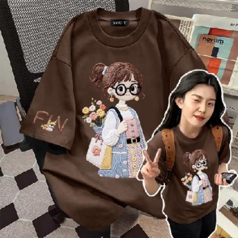Kho791's tweet photo. ลองดู TEE·SHOP🍀เสื้อยืด oversize เสื้อเท่ๆ เกาหลี"FIN girl"ไม่หดตัว เสื้อแฟชั่นใ เกาหลีสไตล์ พิมพ์ลาย ผ้านิ่มใส่สบาย  COD ในราคา ฿109 - ฿149 ที่ Shopee https://t.co/0ultZtvdFm https://t.co/cxwI3On9Ps