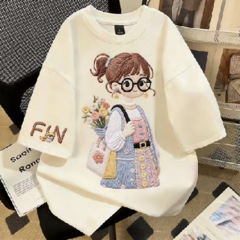 Kho791's tweet photo. ลองดู TEE·SHOP🍀เสื้อยืด oversize เสื้อเท่ๆ เกาหลี"FIN girl"ไม่หดตัว เสื้อแฟชั่นใ เกาหลีสไตล์ พิมพ์ลาย ผ้านิ่มใส่สบาย  COD ในราคา ฿109 - ฿149 ที่ Shopee https://t.co/0ultZtvdFm https://t.co/cxwI3On9Ps