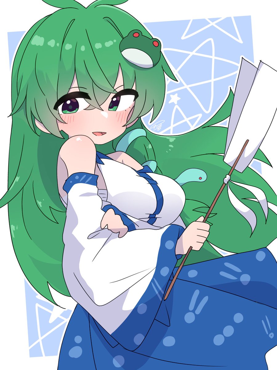 soesoe300's tweet photo. 早苗 https://t.co/cZ6OvuoBvx