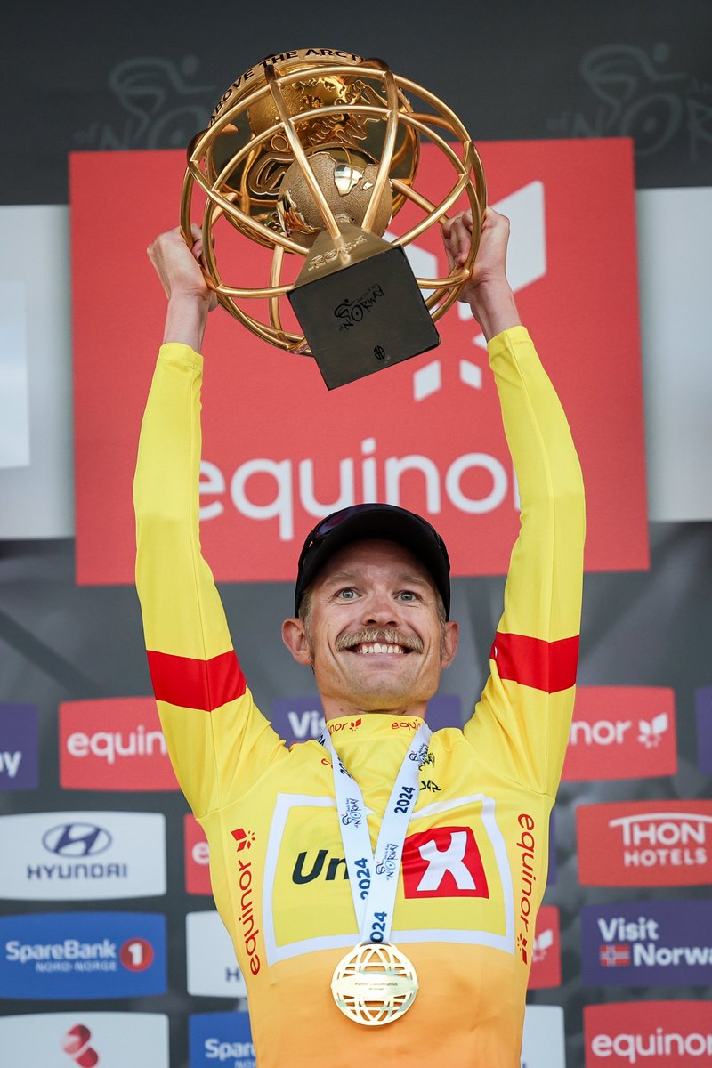 ArcticRaceofN's tweet photo. ❤️ Winner of the #ArcticRace of Norway in 2024, two-time stage winner at the Tour de France and owner of the most famous moustache in the international peloton, Magnus Cort has retired.

Thank you and well done on a magnificent career, Magnus! https://t.co/dkUboXz7MT
