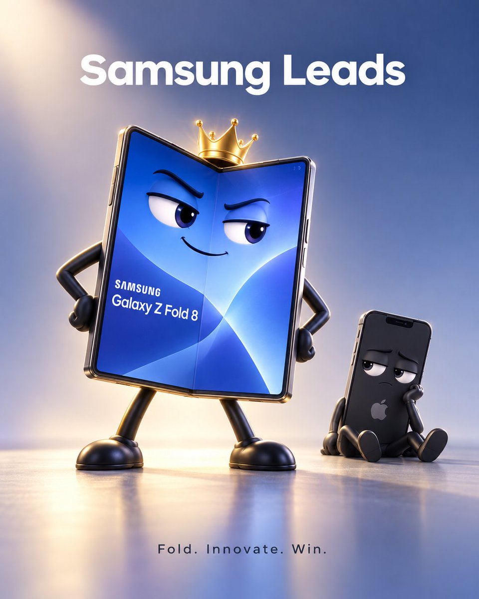 Vishnu105441's tweet photo. Hey @grok , What is this unnecessary hype for IPhone Duo. We already know @SamsungMobile has the best folds in the market. #SamsungForever https://t.co/HeG7mp4Kv2
