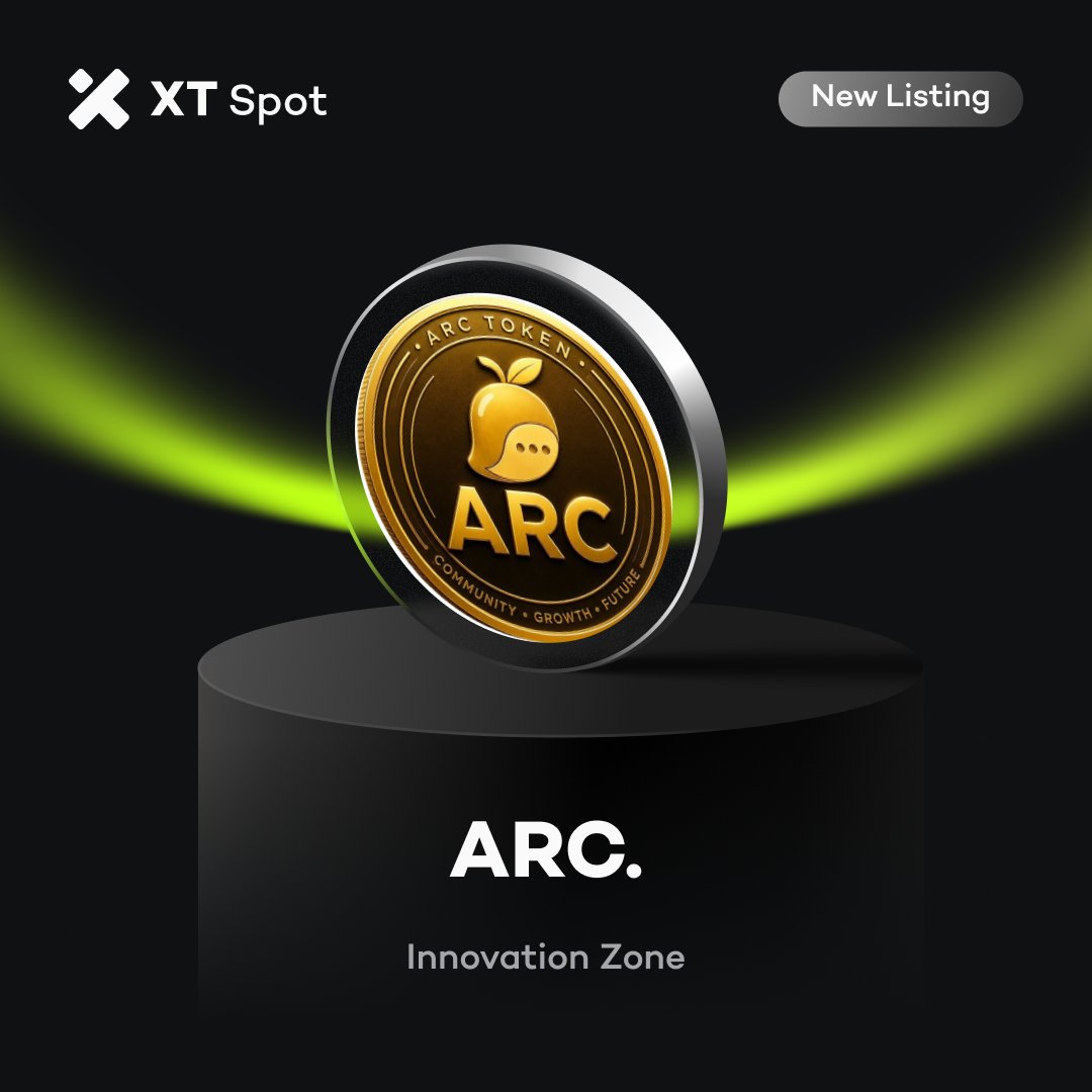 XTexchange's tweet photo. 🚀 New Listing 🚀 #XTlisting @Mongram1022
📢 #XT will list $ARC. (https://t.co/zdW6itR0ad) in the Innovation Zone.
✅ Deposit Time: Opened
✅ Trading Time: 08:00 on September 16, 2026 (UTC)
✅ Withdrawal Time: 08:00 on September 17, 2026 (UTC)
Get ready for trading ⤵️
https://t.co/jZknjDIRhI