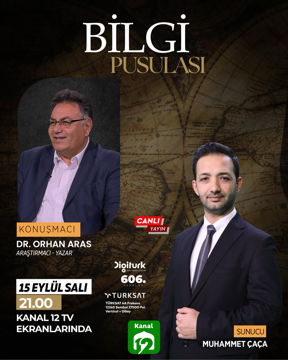 kanalonikitv's tweet photo. Bilgi Pusulası programının bu haftaki konusu “Azerbaycan” olacak.

Araştırmacı Yazar Dr. Orhan Aras’ın konuk olacağı programda, Azerbaycan’ın kültürü, tarihi, sanatı ve işgaleden kurtarılan şehirleri üzerine değerli bilgiler edineceğiz. https://t.co/N73A7eraUy