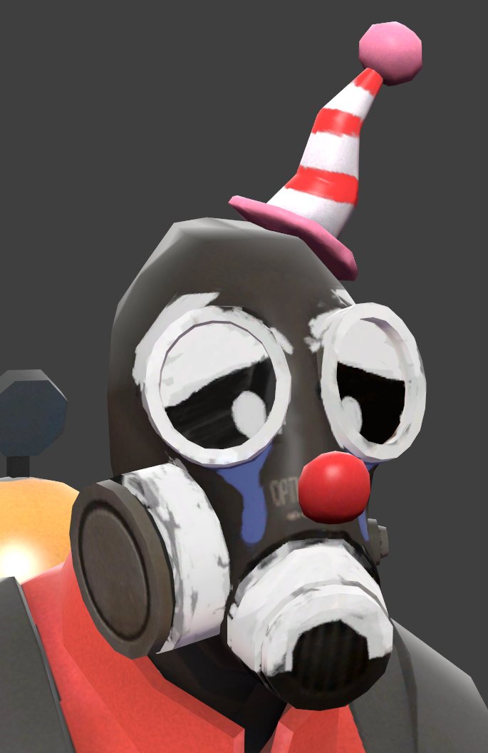 CyanPlastic's tweet photo. sad clown pyro tf2... https://t.co/3NCS2jS15L