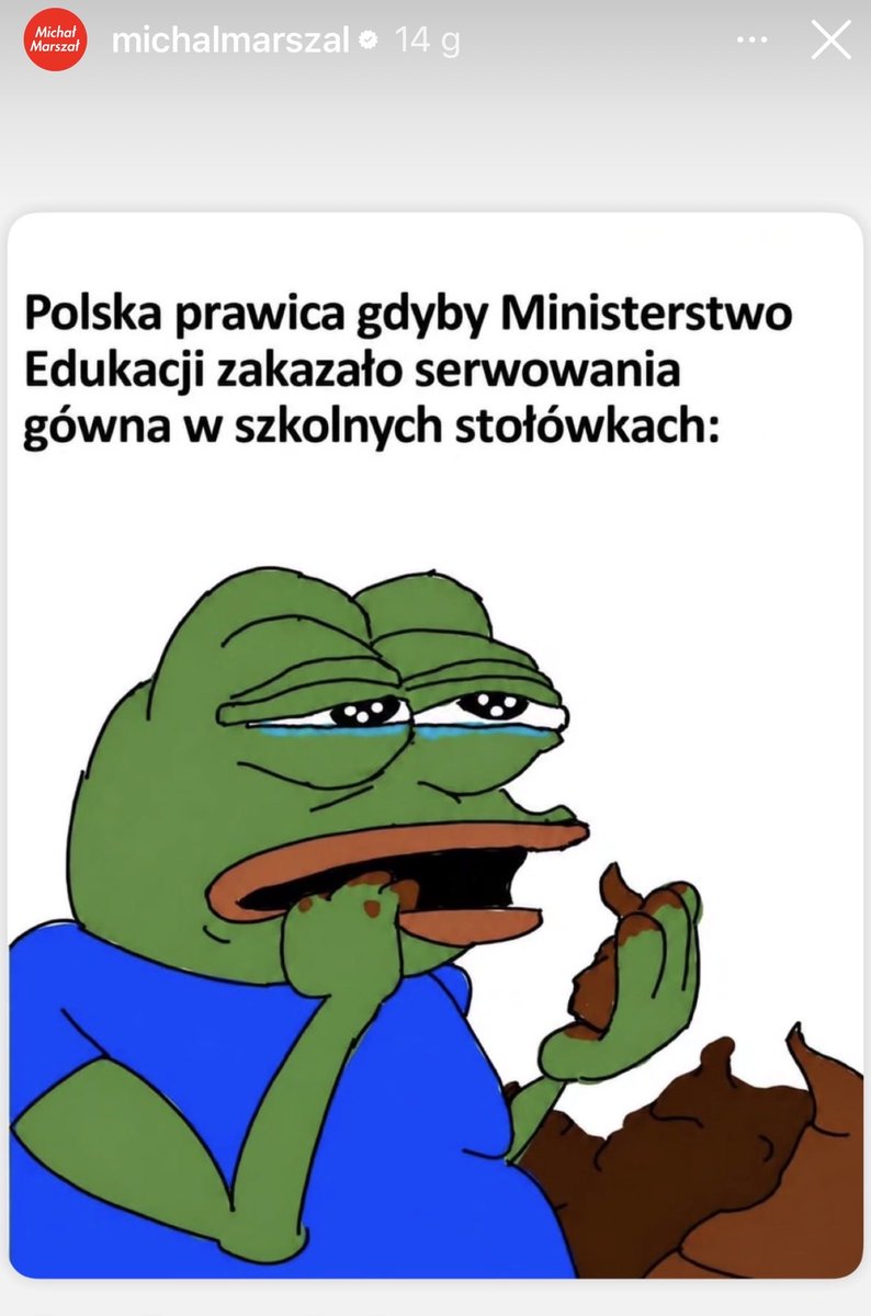 barbaraanowacka's tweet photo. Chamówa po pisowsku. Obrazić i poniżyć a spokojny film nazwać płaczliwym. Bo kobieta…

I serio już chyba sami nie ogarniają z czym walczą - zdrowym odżywianiem dzieci, walką z otyłością, lokalnymi produktami … https://t.co/8GVeO9wPmH