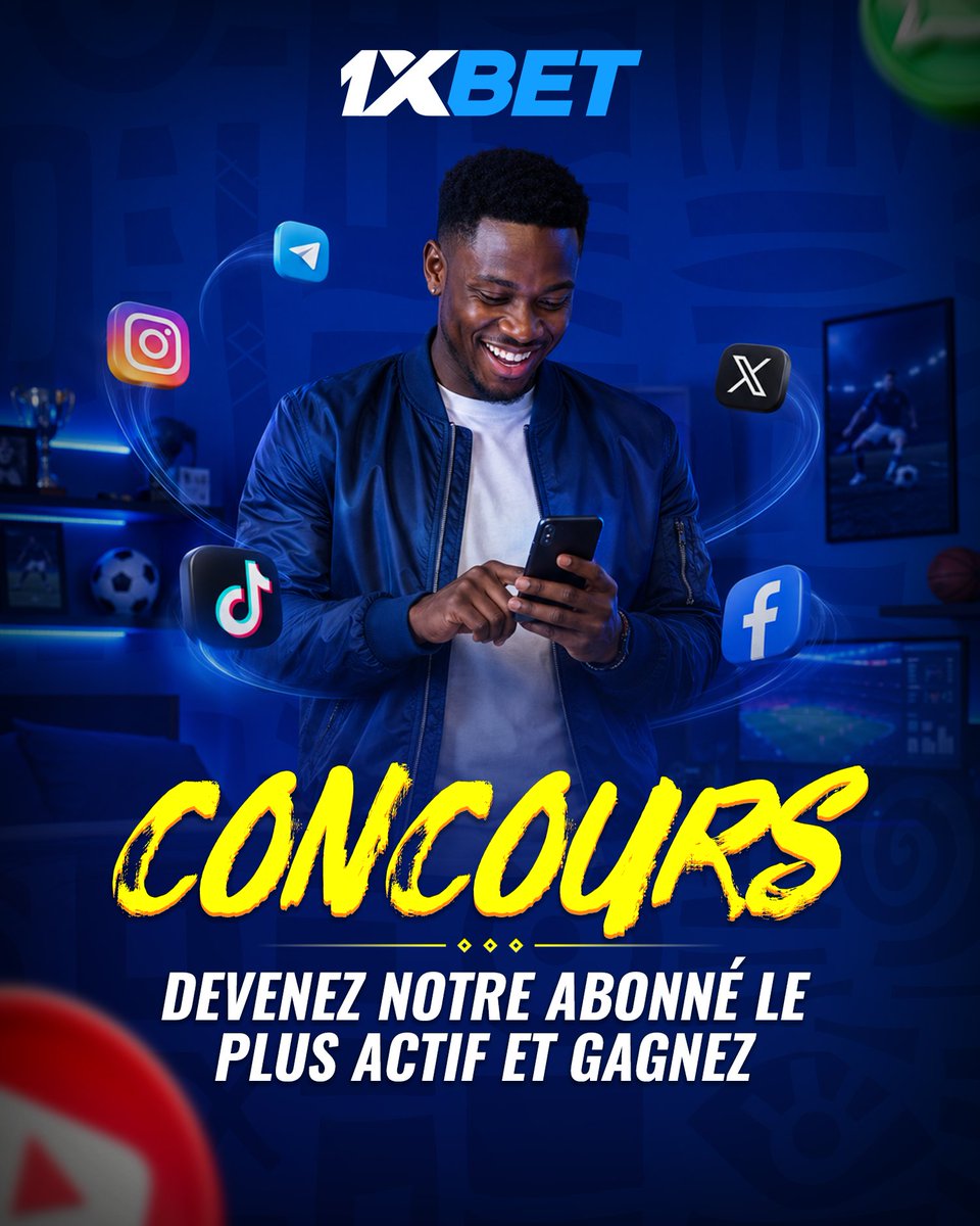 1xbet_cm's tweet photo. 🔥 LE CONCOURS TOP FAN EST LANCÉ !

Tu penses être l'un de nos top fans ? Prouve-le ! 👀
Les 3 abonnés les plus actifs recevront un code promo d’une valeur de 2 818 XAF  !

📅 15.09–24.09
🏆 Résultats : 25.09

🆔 N'oublie pas de laisser ton ID 1xBet en commentaires ! https://t.co/FMNPzISblt