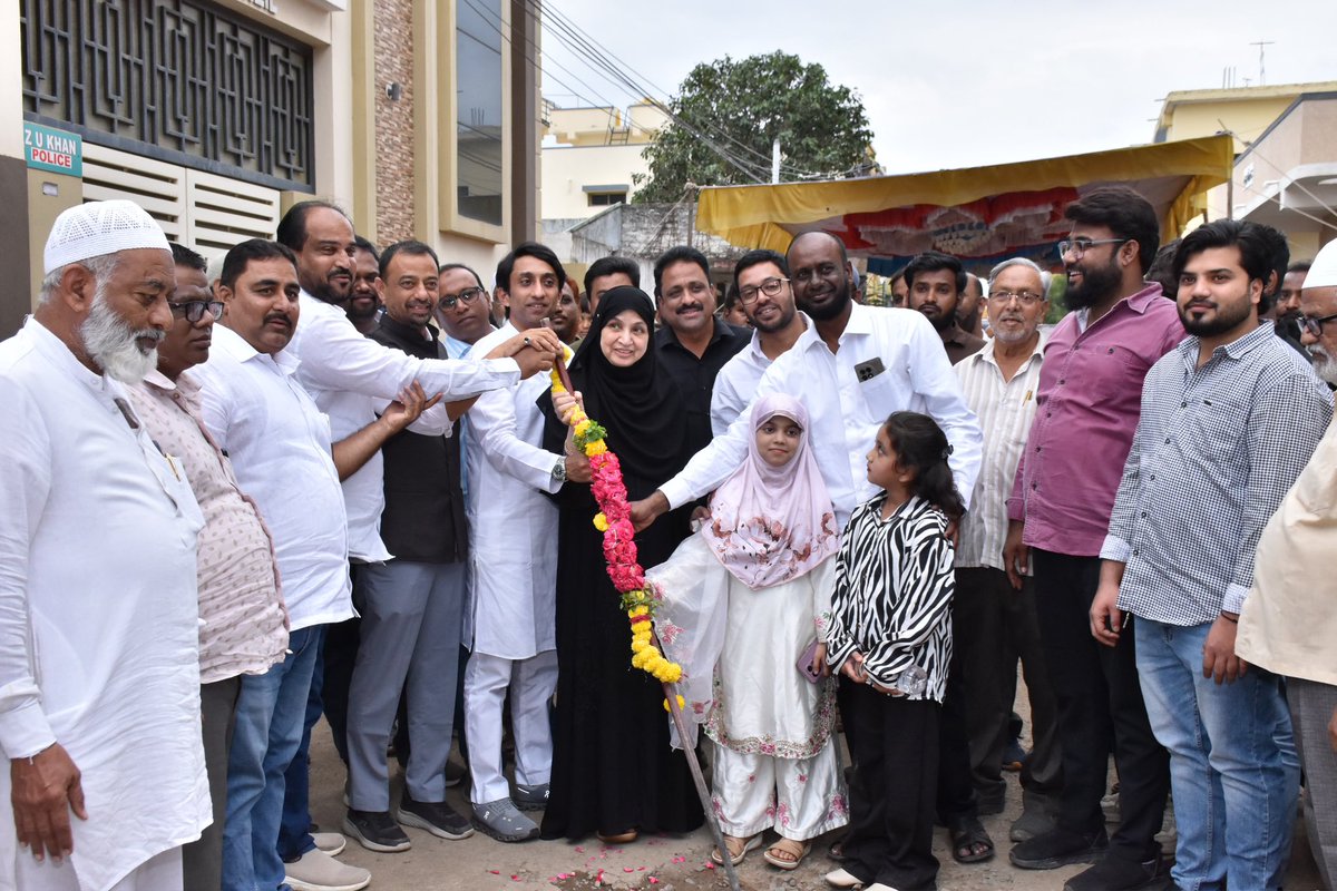 MlaKaneezfatima's tweet photo. ಇಂದು ಕಲಬುರಗಿ ನಗರದ ವಾರ್ಡ್ ನಂ. 04ರಲ್ಲಿ, 2025–26ನೇ ಸಾಲಿನ ಮುಖ್ಯಮಂತ್ರಿಗಳ ವಿಶೇಷ ಅಭಿವೃದ್ಧಿ ಯೋಜನೆಯಡಿ, ಅಂದಾಜು ₹150 ಲಕ್ಷ ವೆಚ್ಚದಲ್ಲಿ ರಸ್ತೆ ಹಾಗೂ ಚರಂಡಿ ನಿರ್ಮಾಣ ಕಾಮಗಾರಿಗೆ ಚಾಲನೆ ನೀಡಲಾಯಿತು.

-

In Ward No. 04 of Kalaburagi, participated in the development initiative for road and drainage works under the Chief Minister’s Special Development Scheme for 2025–26, with an estimated cost of ₹150 lakh.