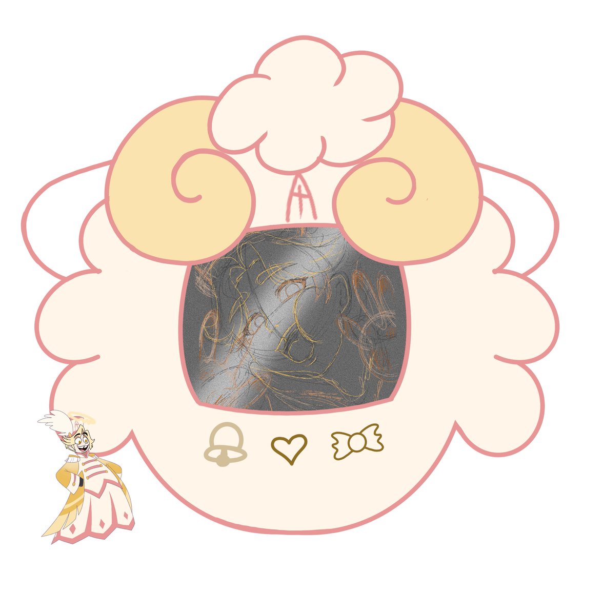 FluffiestBackup's tweet photo. 𓊆ྀི❤︎𝐵𝑒𝓁𝓁𝓈❤︎𓊇ྀི

For all the Abel lovers
Im working on a Tamagotchi keychain!

He is so happy to see you!

Once he is done he is going up in my ACGGoods shop!
If he does well id LOVE to have a collection of Hazbin characters!

#HazbinHotel #HazbinHotelAbel #Hellaverse https://t.co/tBEYAb31SH