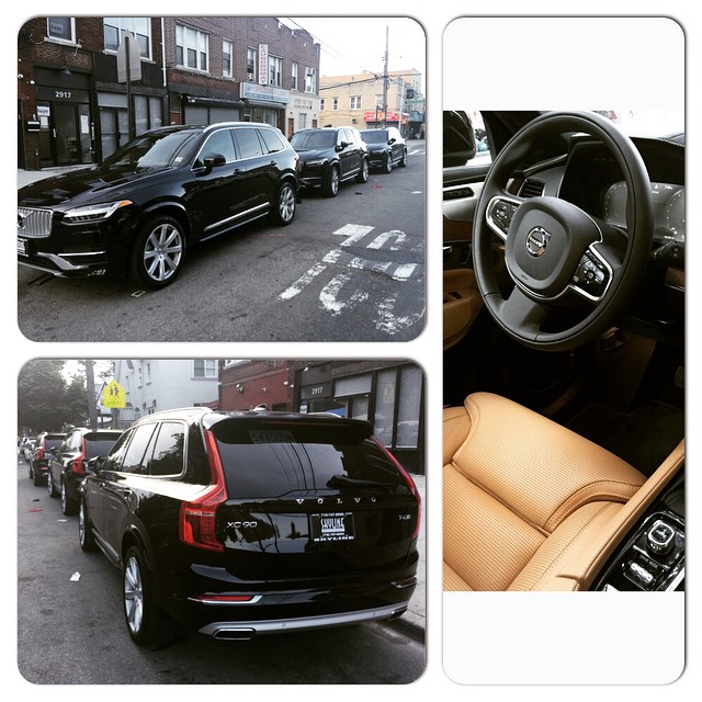willimorga60223's tweet photo. Volvo day at Skyline! The first three 2016 Volvo XC90s after their long-awaited, beautiful redesign! https://t.co/UvXK35O9eF