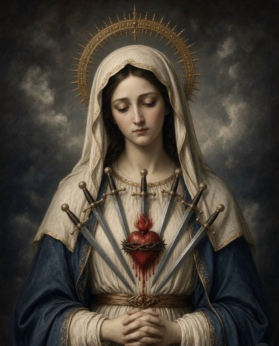 JustAdaugoijele's tweet photo. Our Lady of Sorrows, keeper of all things pondered in the heart, pray for us https://t.co/aPEayFJIuZ