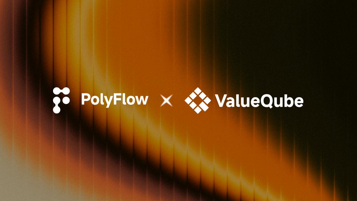 ValueQube_io's tweet photo. 🤝 Partnership Announcement
⠀
ValueQube is partnering with @Polyflow_PayFi, a decentralized PayFi infrastructure connecting real-world payments, crypto payments, and DeFi through Payment IDs and programmable liquidity. 💳
⠀
PolyFlow structures payment identity and fund flows across PayFi. ValueQube structures what those flows mean—organizing exposure, evidence, risk, product rules, and account state through transparent, AI-readable qAsset Certificates.
⠀
Together, we will explore how payment activity and financial context can become one readable system, enabling users, wallets, protocols, and AI to understand not only that value moved, but under which rules and what can happen next. 🧾
⠀
#ValueQube #PolyFlow #PayFi #RWA #DeFi
