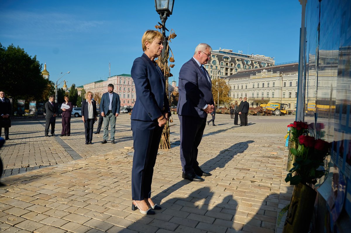 andrii_sybiha's tweet photo. Today, I was glad to welcome to Kyiv my colleague @IBerroAmadei in her capacity as President of the @CoE Committee of Ministers.

I briefed her on Russia’s barbaric terror against Ukrainian civilians, businesses and critical infrastructure, ongoing peace efforts and the situation on the battlefield.

We paid particular attention to accountability, as the Monégasque Presidency has made support for Ukraine and accountability for Russia’s war crimes a core priority as it leads the Council of Europe’s Committee of Ministers.

Our discussion focused on the Special Tribunal for the Crime of Aggression, the Register of Damage, the International Claims Commission and the future Compensation Fund. The Monégasque Presidency’s support is vital to advancing these initiatives and ensuring that all perpetrators are held accountable.

We agreed that pressure on Russia must be increased not only through international mechanisms, but also through further sanctions, particularly targeting Russia’s military-industrial complex and the resources sustaining its war machine.

I thanked my colleague for all the support on other important tracks as well, in particular the decision to join the International Coalition for the Return of Ukrainian Children. This is yet another important signal that the world condemns Russia’s crimes against Ukrainian children and that the abduction and deportation of Ukrainian children will never be accepted or legitimised.

Energy security ahead of winter was another important part of our discussion. We explored how we can work even more closely together to strengthen Ukraine’s resilience in the face of continued Russian attacks on our energy system.

I also expressed gratitude for the Monégasque contribution to the work of the International Alliance for the Protection of Heritage in Conflict Areas (ALIPH) and for supporting efforts to safeguard Ukraine’s cultural heritage, including museum collections.

Thank you, Isabelle, for coming to Kyiv and for standing with Ukraine.
