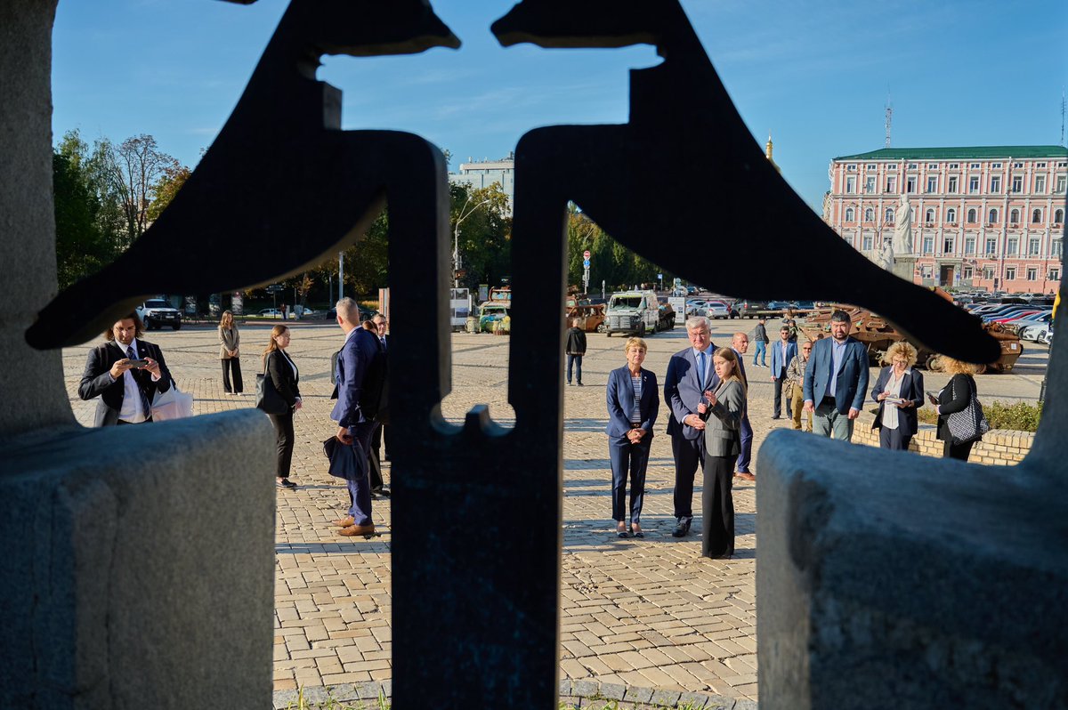 andrii_sybiha's tweet photo. Today, I was glad to welcome to Kyiv my colleague @IBerroAmadei in her capacity as President of the @CoE Committee of Ministers.

I briefed her on Russia’s barbaric terror against Ukrainian civilians, businesses and critical infrastructure, ongoing peace efforts and the situation on the battlefield.

We paid particular attention to accountability, as the Monégasque Presidency has made support for Ukraine and accountability for Russia’s war crimes a core priority as it leads the Council of Europe’s Committee of Ministers.

Our discussion focused on the Special Tribunal for the Crime of Aggression, the Register of Damage, the International Claims Commission and the future Compensation Fund. The Monégasque Presidency’s support is vital to advancing these initiatives and ensuring that all perpetrators are held accountable.

We agreed that pressure on Russia must be increased not only through international mechanisms, but also through further sanctions, particularly targeting Russia’s military-industrial complex and the resources sustaining its war machine.

I thanked my colleague for all the support on other important tracks as well, in particular the decision to join the International Coalition for the Return of Ukrainian Children. This is yet another important signal that the world condemns Russia’s crimes against Ukrainian children and that the abduction and deportation of Ukrainian children will never be accepted or legitimised.

Energy security ahead of winter was another important part of our discussion. We explored how we can work even more closely together to strengthen Ukraine’s resilience in the face of continued Russian attacks on our energy system.

I also expressed gratitude for the Monégasque contribution to the work of the International Alliance for the Protection of Heritage in Conflict Areas (ALIPH) and for supporting efforts to safeguard Ukraine’s cultural heritage, including museum collections.

Thank you, Isabelle, for coming to Kyiv and for standing with Ukraine.