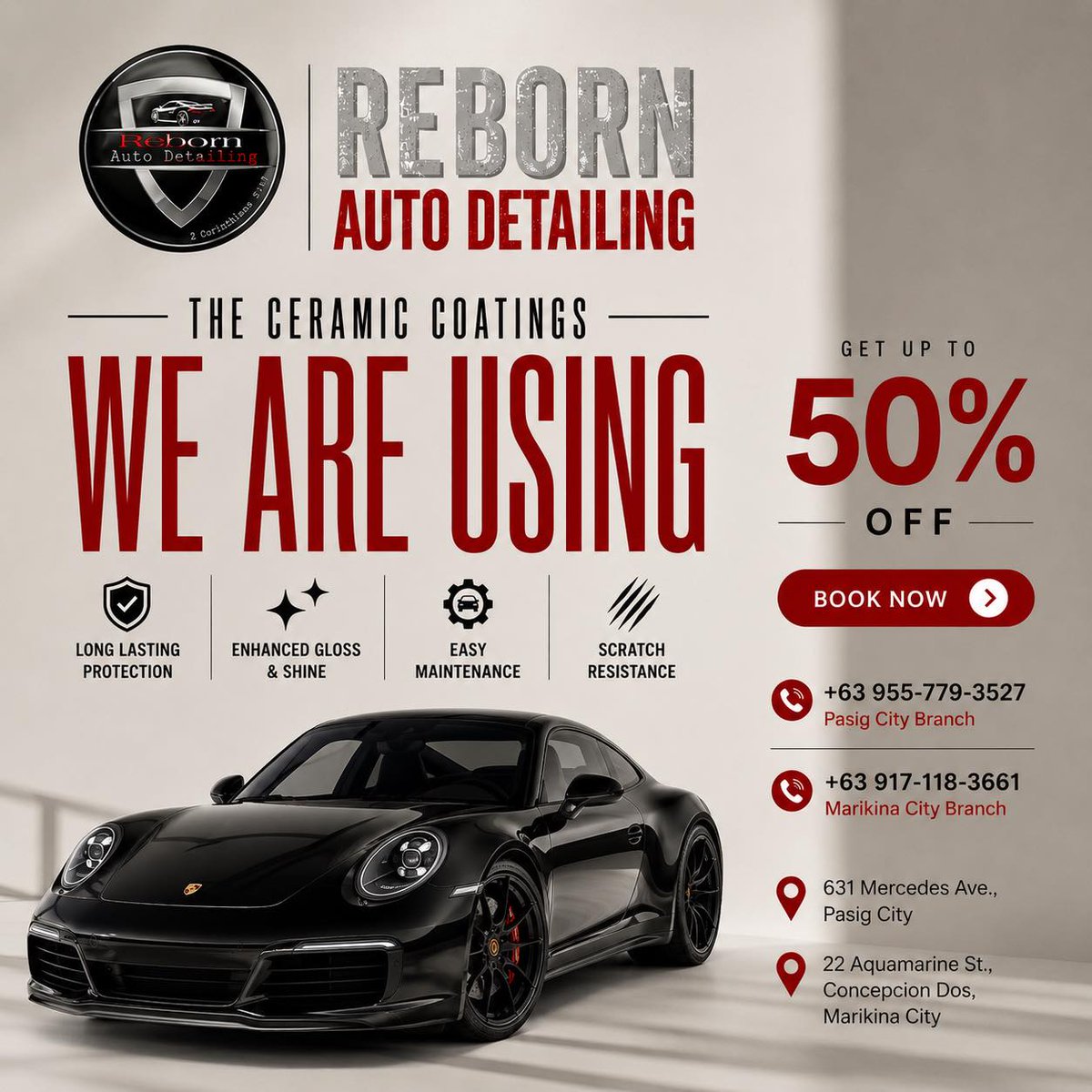 jessigray98907's tweet photo. Premium protection. Stunning finish. Unmatched shine. Nasiol ceramic coatings protect your vehicle while enhancing its deep, glossy look. Keep your car fresh, sleek, and showroom-ready. Protect your paint. Elevate your car. https://t.co/M7sr55Qtxe
