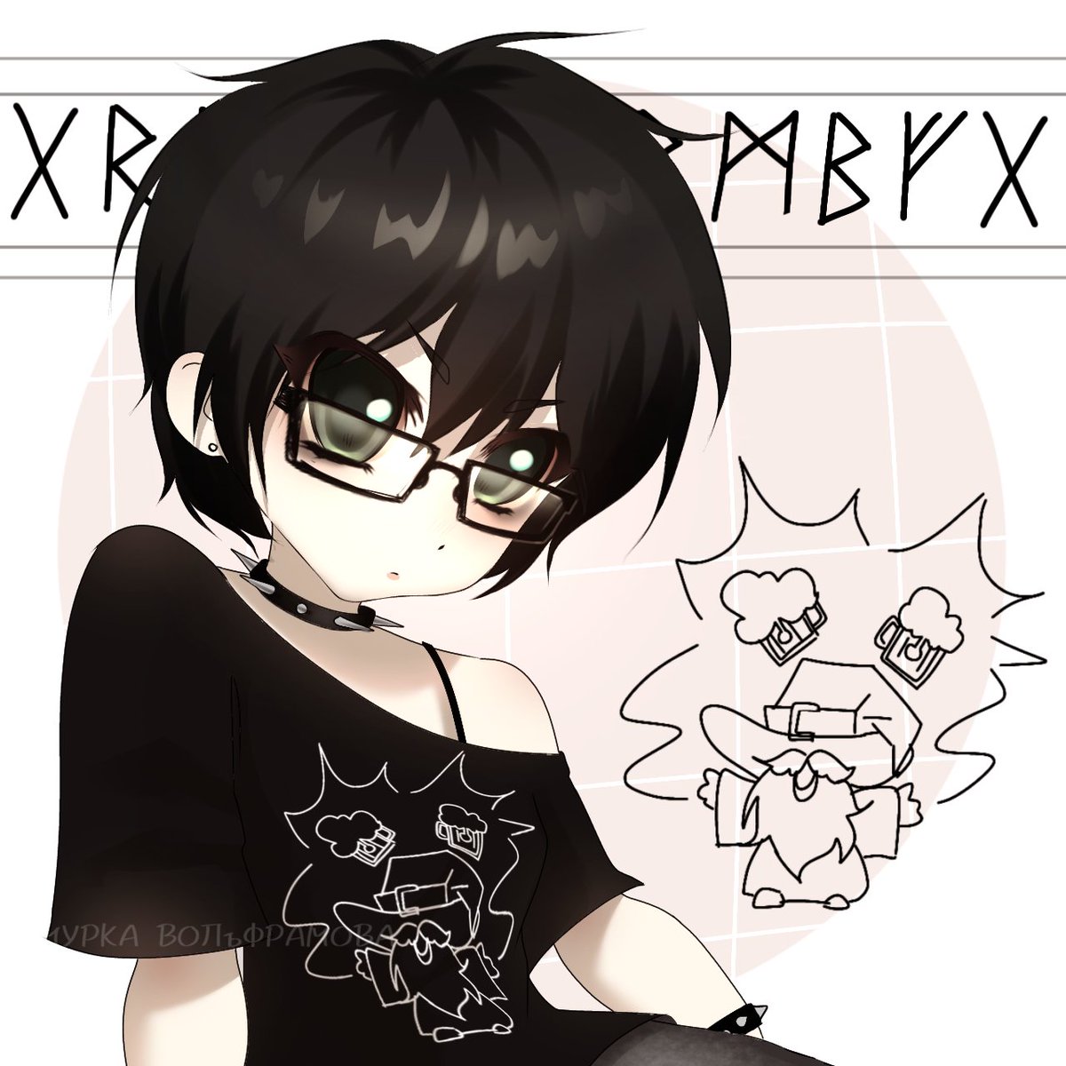 Murka_Volfram's tweet photo. Goi da piz da #moe #art https://t.co/rTmbE0uyd4