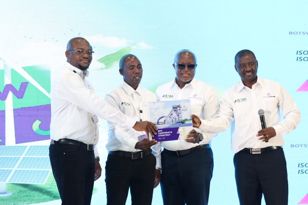 MmegiOnline's tweet photo. BIG PLANS: The Botswana Power Corporation this morning launched its new strategy, Atlega, covering the years 2026-2031.

Part of the strategy includes boosting revenues from P9 billion per annum to P25 billion by the end of the period through strengthening financial discipline, https://t.co/L6VjKWji08