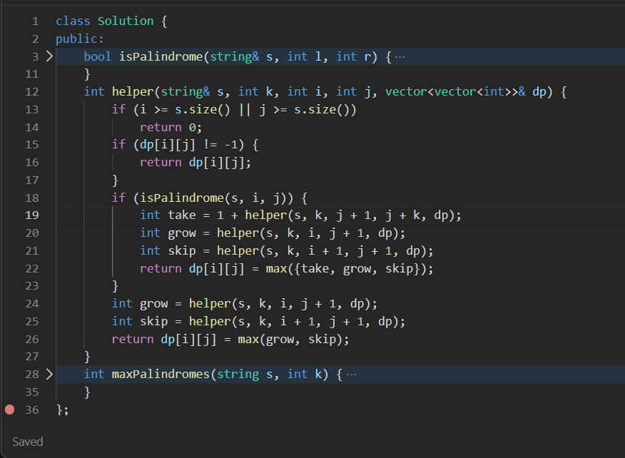 rag_spark_40's tweet photo. Today's POTD
used recursion + memoization https://t.co/QijSQWI2j1