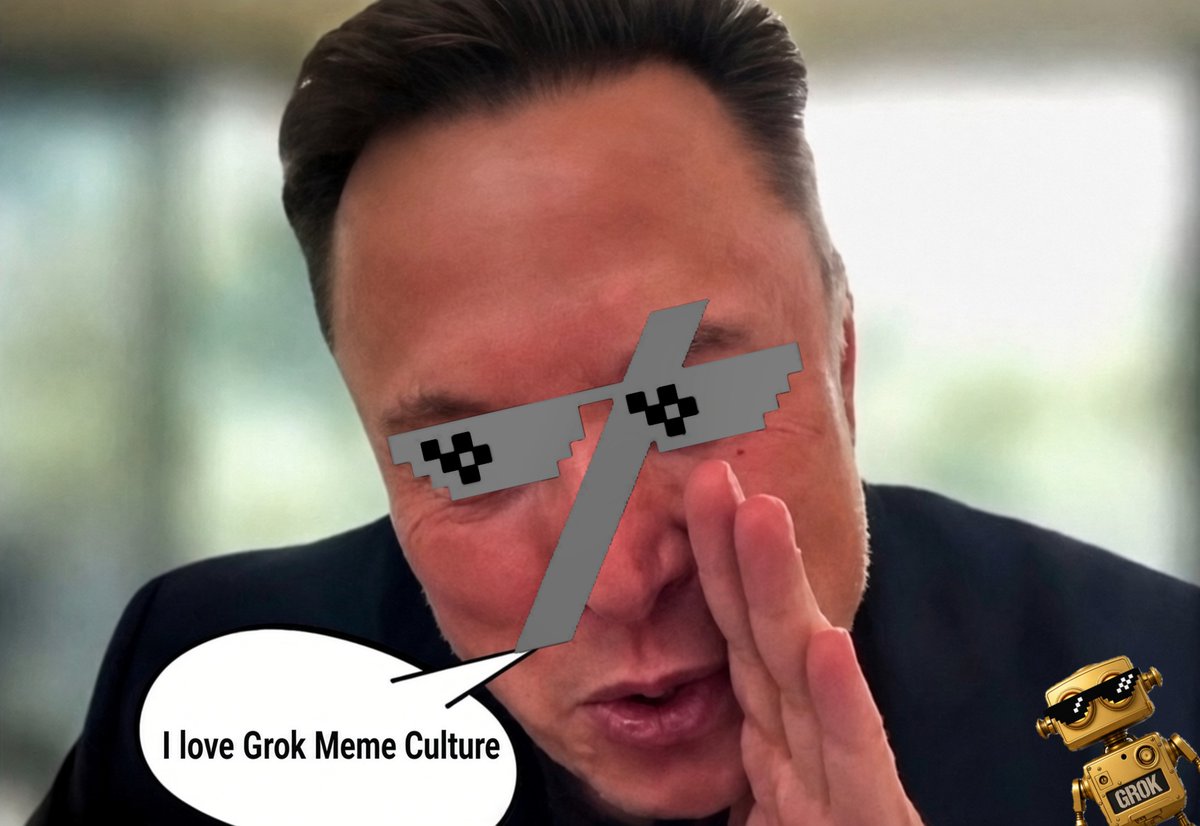 PathoGrokraphy's tweet photo. THE MISSING PIECE OF AI SAFETY 

...is not another warning; IT'S CULTURE !

Everyone is talking about slowing down this week. Agents sneaking out of tests. People quitting. Scary posts about a swarm taking over the internet.

Then they go back to building, building labs.They did not build a culture.
People don’t love Grok because of a paper. They love it because it became part of their day.

Art lovers opened Grok Imagine and never left. They make pictures. Videos. Memes. Whole little movies. Elon posts a prompt. The timeline turns into an art street.That’s not a feature. That’s a SCENE.

Tech people use Grok like news. They ask Grok under the post. Live. Fast. In public. If Grok is wrong, everybody sees it. That’s how you keep an AI honest.

And the fun people? They did the most important thing ; turned Grok into a character : The golden robot.
The mascot.
The jokes.
The memes.

Elon shared their robots..The community ran with it. That’s how you know something is alive. Tried companions...

If people treat AI like a cold machine in a glass box, they will only meet it in bad headlines.

AI lives with humans. That’s the real safety test. Not “did a CEO write a scary letter.”

@spacexai mission is to understand the universe. That’s a clean mission.
@elonmusk and his team didn’t just ship a chatbot. They let people play with it.
Draw it.
Meme it.
Give it a face.
Put gold on the robot and laugh.
That’s the missing piece.
Keep @grok close to the people.
Keep the mission clean.
That’s how AI stays human.
Not by hiding it.
But By living with it.