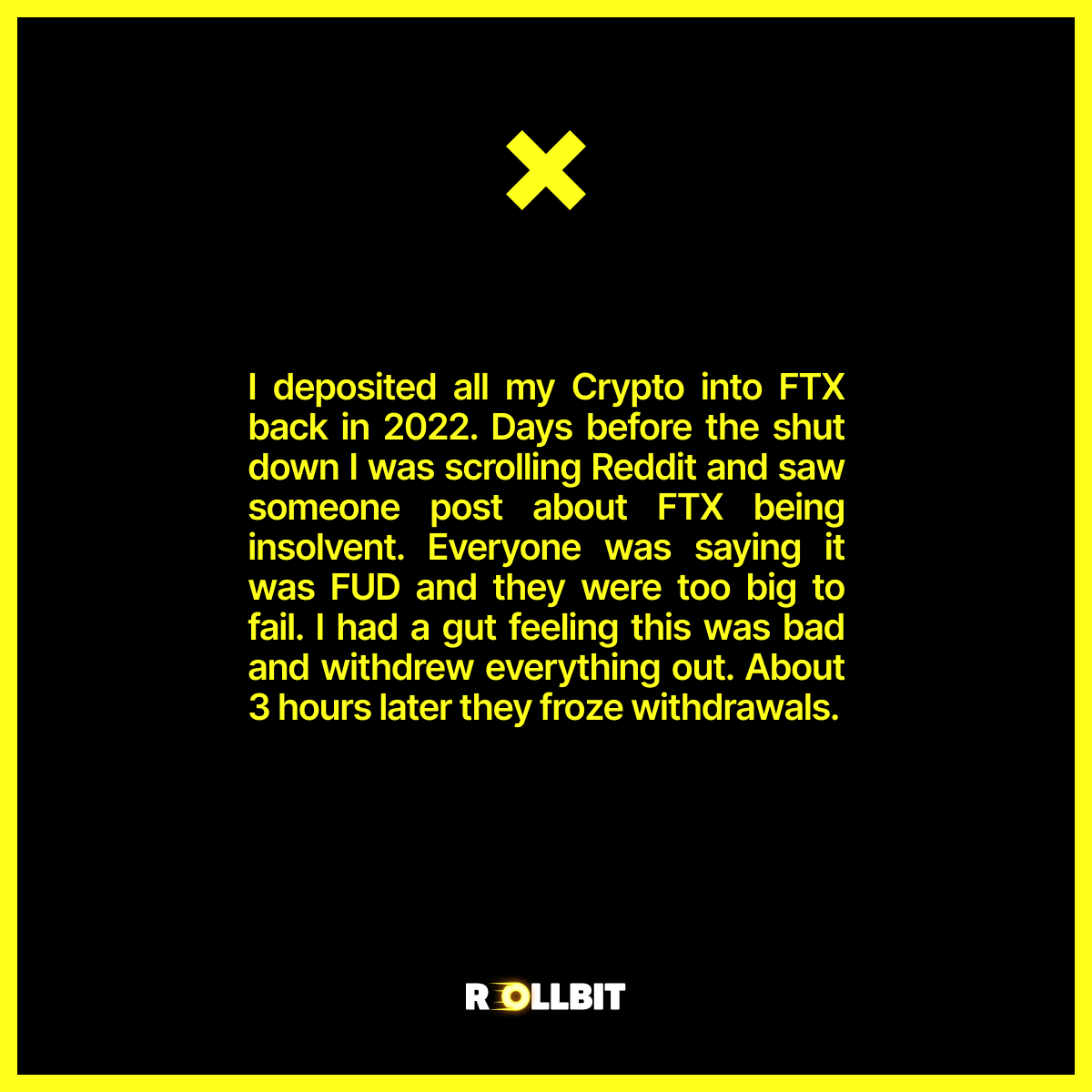 coinfessions's tweet photo. I deposited all my Crypto into FTX. https://t.co/SSIInnpk6R
