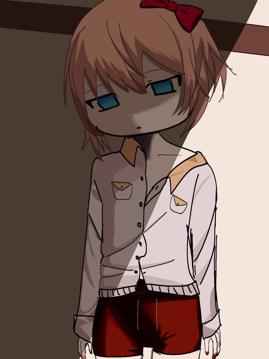 Kisi_kui's tweet photo. #DDLC #DDLCsayori #sayori https://t.co/KcGnGPoQED