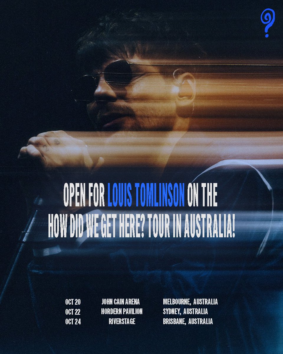 LTHQOfficial's tweet photo. Do you want to support Louis on his ‘How Did We Get Here? World Tour this October in Australia?

Follow link in bio for the chance to perform in your city.
Three winners will be selected in total. One for each city.

https://t.co/T4B6SmPFXy https://t.co/P4nvq6KNQZ
