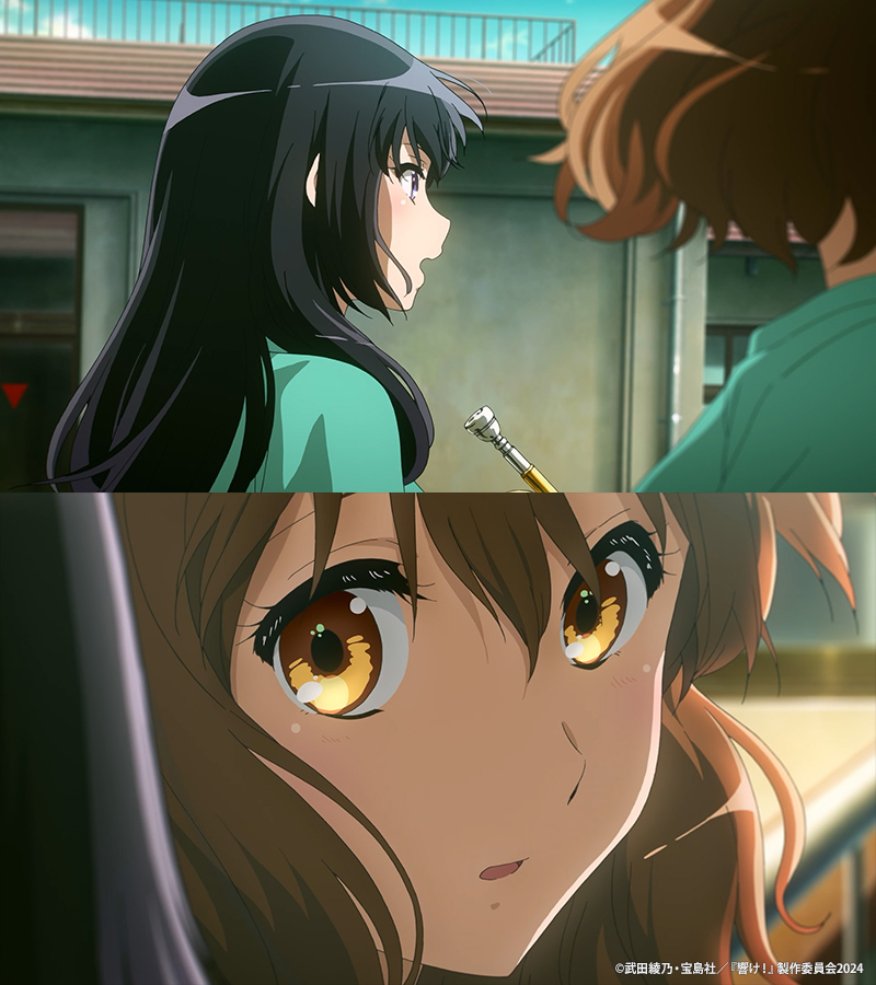 anime_eupho's tweet photo. 「全国で一緒に吹くのは
　久美子だと思ってるから」

#ユーフォ最終楽章 #anime_eupho https://t.co/YPaKbj81MJ