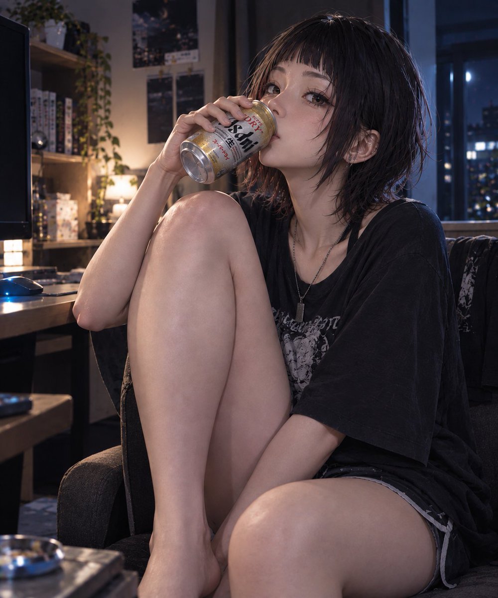 Azuki_moc's tweet photo. 大人は..

やっぱ缶ビールでしょ🍻 https://t.co/7CWsCz096c
