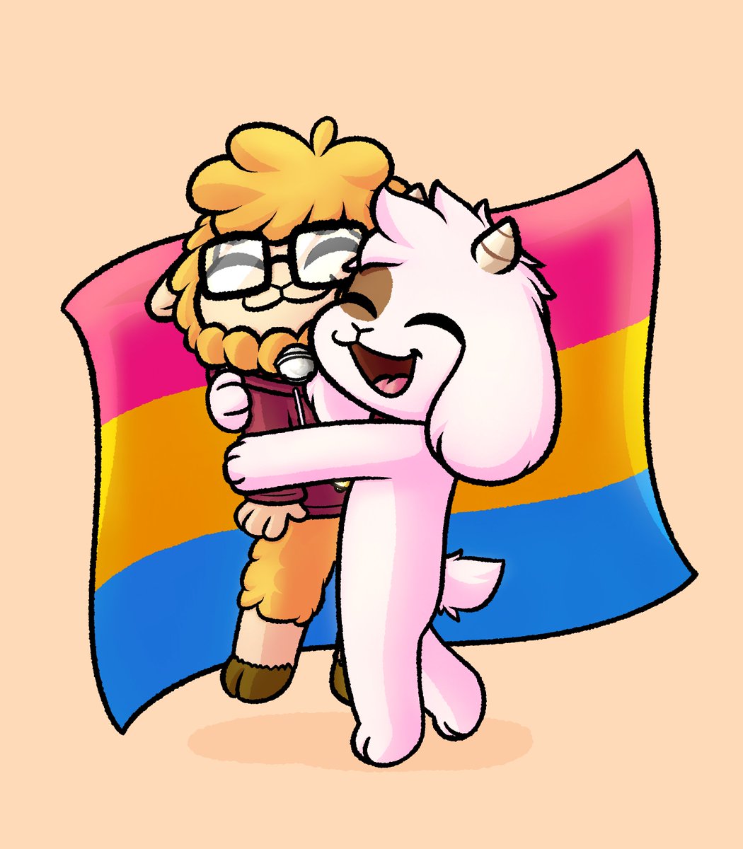floppingston's tweet photo. pan friends with @Ke_a_gS :3

art by @ItsGerdew ❤️ https://t.co/9w1U6nwtlg